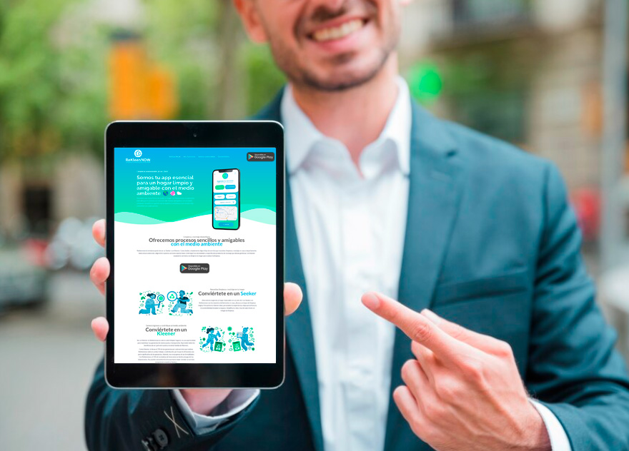 Página web landingpage